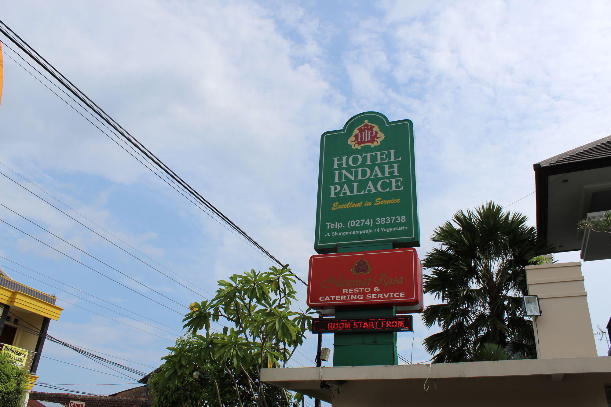 Hotel Indah Palace Yogyakarta Exteriér fotografie